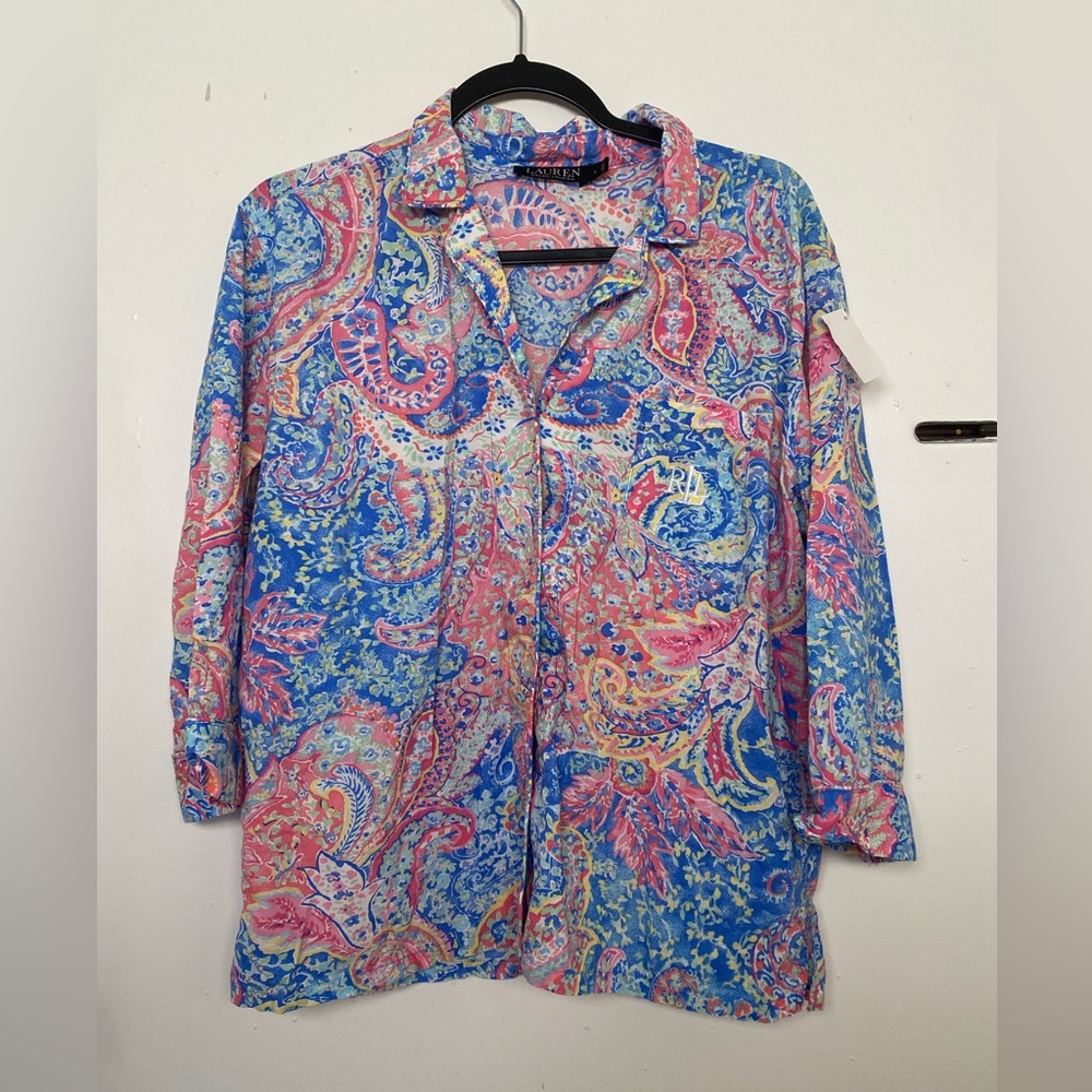 Vtg Lauren Ralph Lauren Shirt